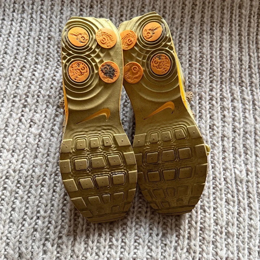Nike Gold and Mustard Athletic Shoes